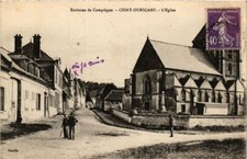 CPA CHIRY-OURSCAMP L'Église