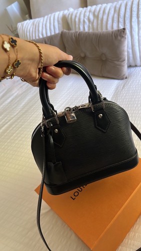 Sac alma noir louis - sac,