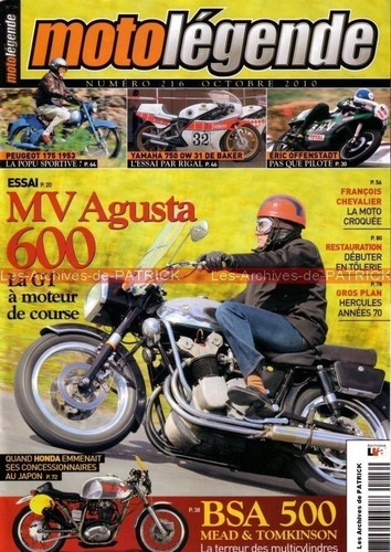 Moto legende 216 yamaha - moto, ow