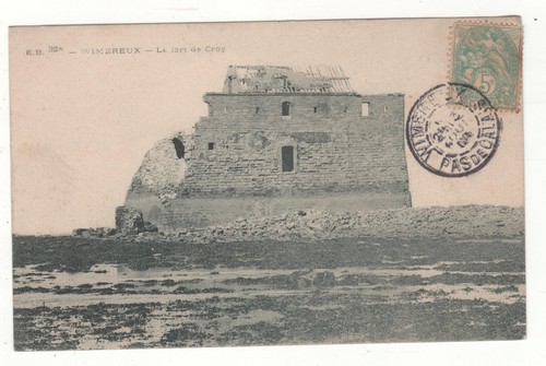 Cpa wimereux le fort de - 62,
