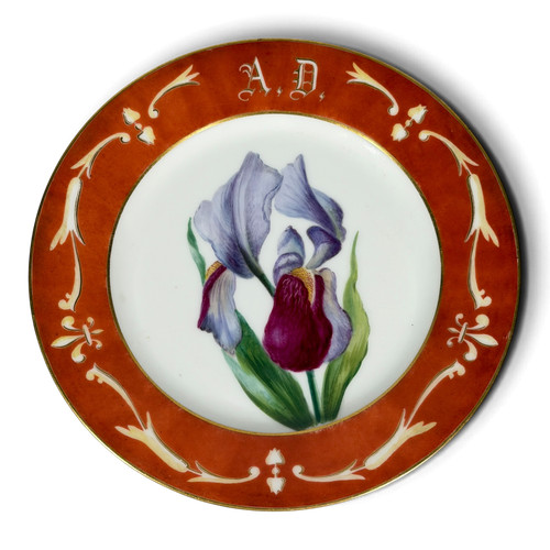 Porcelaine paris assiette - paris,