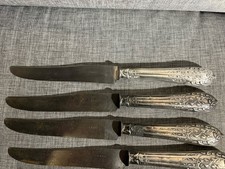 couteaux anciens argent 800