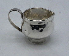 RARE TASSE MINIATURE EN ARGENT MASSIF ORIGINE ITALIE