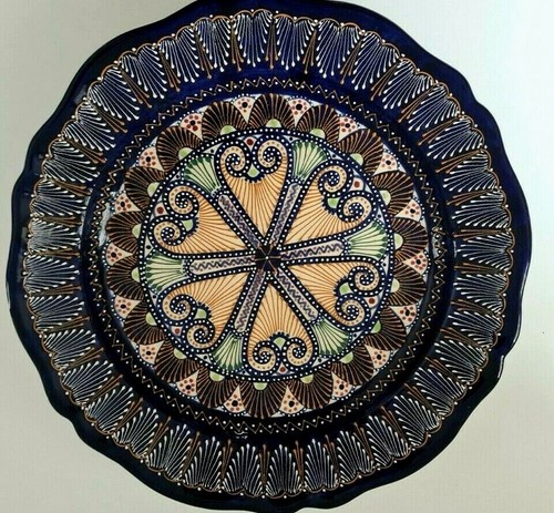 Henriot quimper plat perlé - quimper,