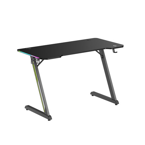 Bureau gaming avec éclairage - bureau,