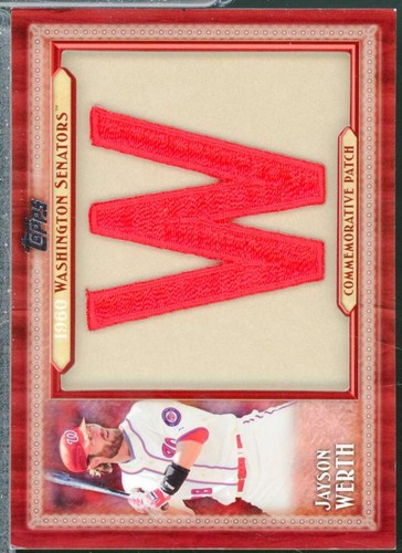 Jayson werth card 2011 - werth,