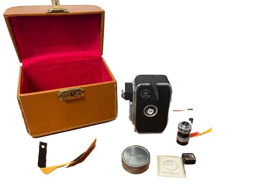 Vtg movie camera paillard - movie,