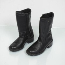 Paire de botte moto en cuir