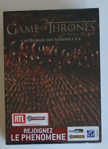 Coffret dvd game thrones - coffret,
