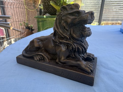 Rare lion bronze - lion, chine