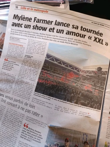 Mylène farmer journal la - mylène,