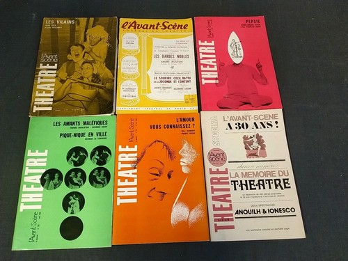 Lot revues vintages paris - de, 6