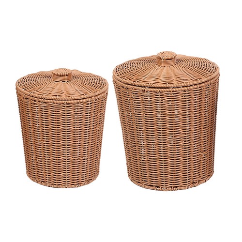 Tissé panier rangement - panier,