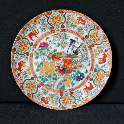 Belle assiette décorative - , en