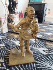 Bronze L'homme Et Le Singe