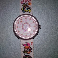 montre girl flik flak rose