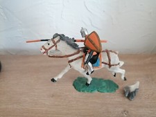 ELASTOLIN OUGEN série MOYEN AGE personnage cavalier chevalier 