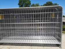 LOT DE 80 | Clôture de chantier cadre rond | 3,5 x 2,0 m | Clôture mobile 280