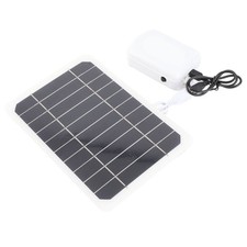 Pompe à Oxygène Solaire Aérateur Solaire étang 2000mAh Pour Aquariums