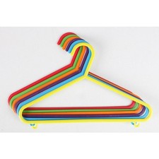 Enfants Cintres 6er-Set Multicolore Plastique Kinderbügel Arc de Bébé Chambre