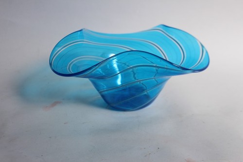 Vase verre genre fazzoletto - vase,