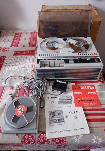 Geloso g650 reel - reel,