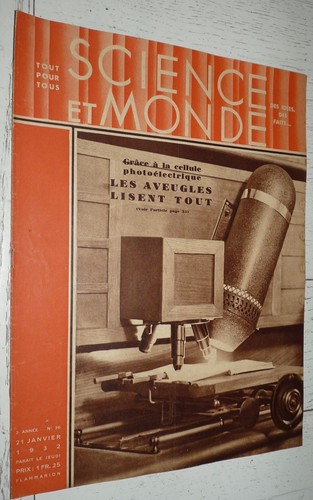 Science monde 36 1932 - &, #36