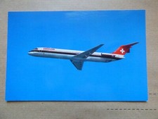 SWISSAIR  DC 9-51   / CARTE COMPAGNIE / AIRLINE ISSUE
