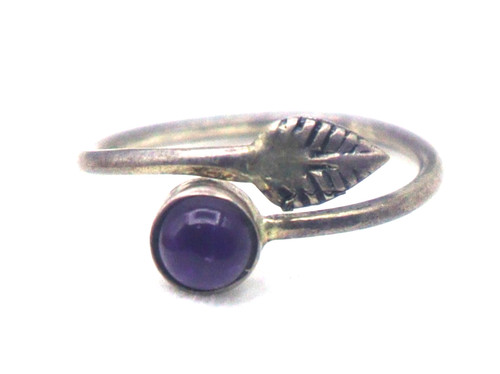 Bague vintage réglable argent - bague,