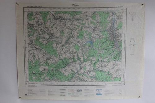 Ancienne carte ign - ign, epinal