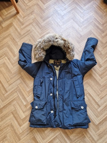 Woolrich parka homme bleue