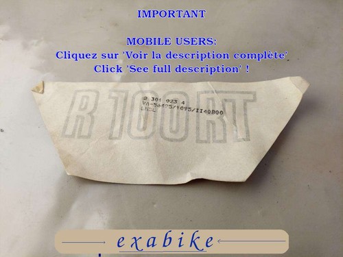 Sticker pour bmw r100rt - bmw,