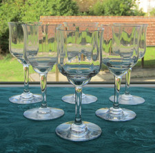 6 Verres à eau en cristal de