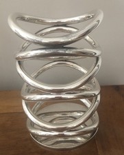 CHRISTOFLE  VERTIGO  IDOLE -Métal Argent Avec Housse -porte Bouteille -