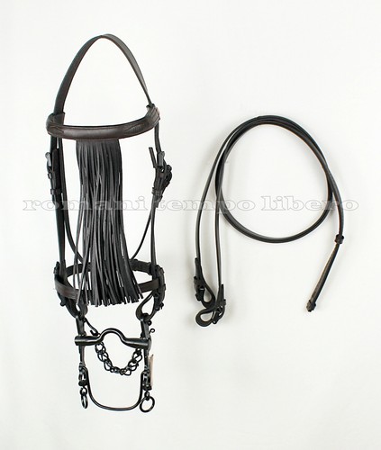 Briglia vaquera cuir avec - vaquera, en