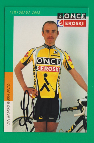 Cyclisme carte cycliste ivan - carte,