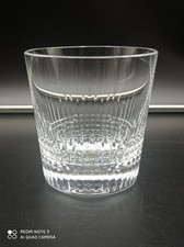 Seau à glace glaçons en cristal de Baccarat signé modèle Nancy  .