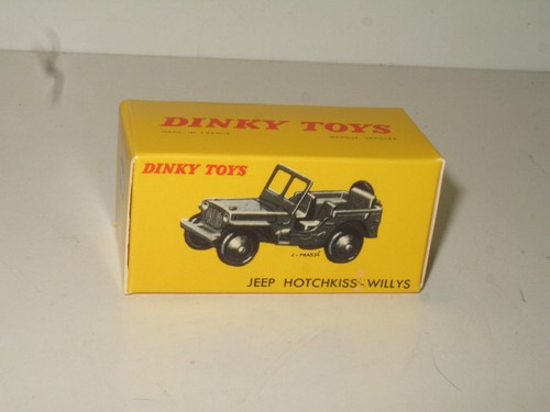 Boite 80b dinky toys jeep - 80b, (jeep
