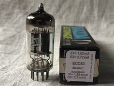 12ax7 ECC83 Mullard Blackburn Vacuum Tube, lampe, Röhre, Valve. NOS, NIB