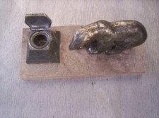 Ancien encrier art deco - ancien,