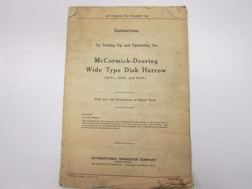 Mccormick deering wide type - mccormick-deering,