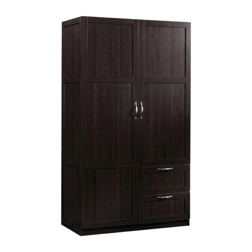 Wooden storage armoire - wooden,