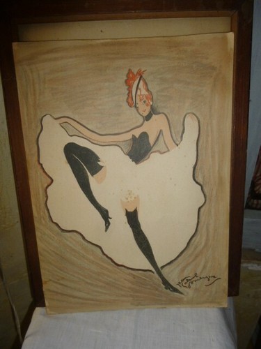 Dessin signé jean - dessin,