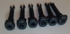 6 guides Clips plastiques Tube fixation appuie-tête renault clio 3