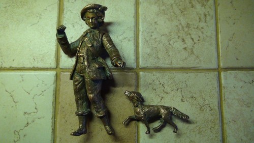 Bronze ancien gentilhomme - bronze,