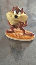 FIGURINE TAZ PENSIF DIABLE DE TASMANIE HAUT 8 CM WARNER BROS RESINE LOONEY TUNES