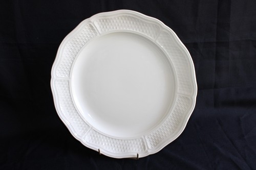 Grand plat rond faïence - grand,