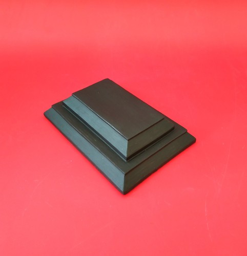 Socle support présentoir bois - socle,