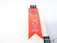 AUTOCOLLANT / STICKER - CFM INTERNATIONAL - 25 ANS & 10000 MOTEURS / ENGINES