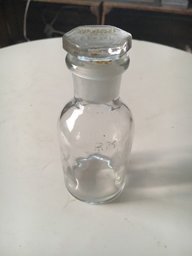 Flacon pharmacie verre - en,